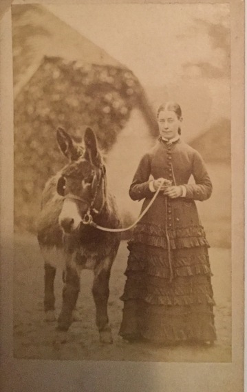 Few photographs exist of Frances Harriet Ruddy, neé Williams.  this is apparently taken when she was a young woman.